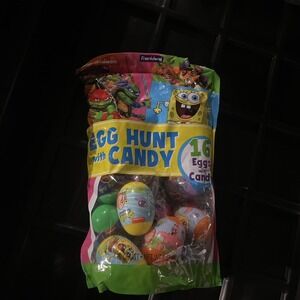 Frankford Nickelodeon 20 Count Easter Egg Hunt with Smarties Candy, 3.17 oz‎ New
